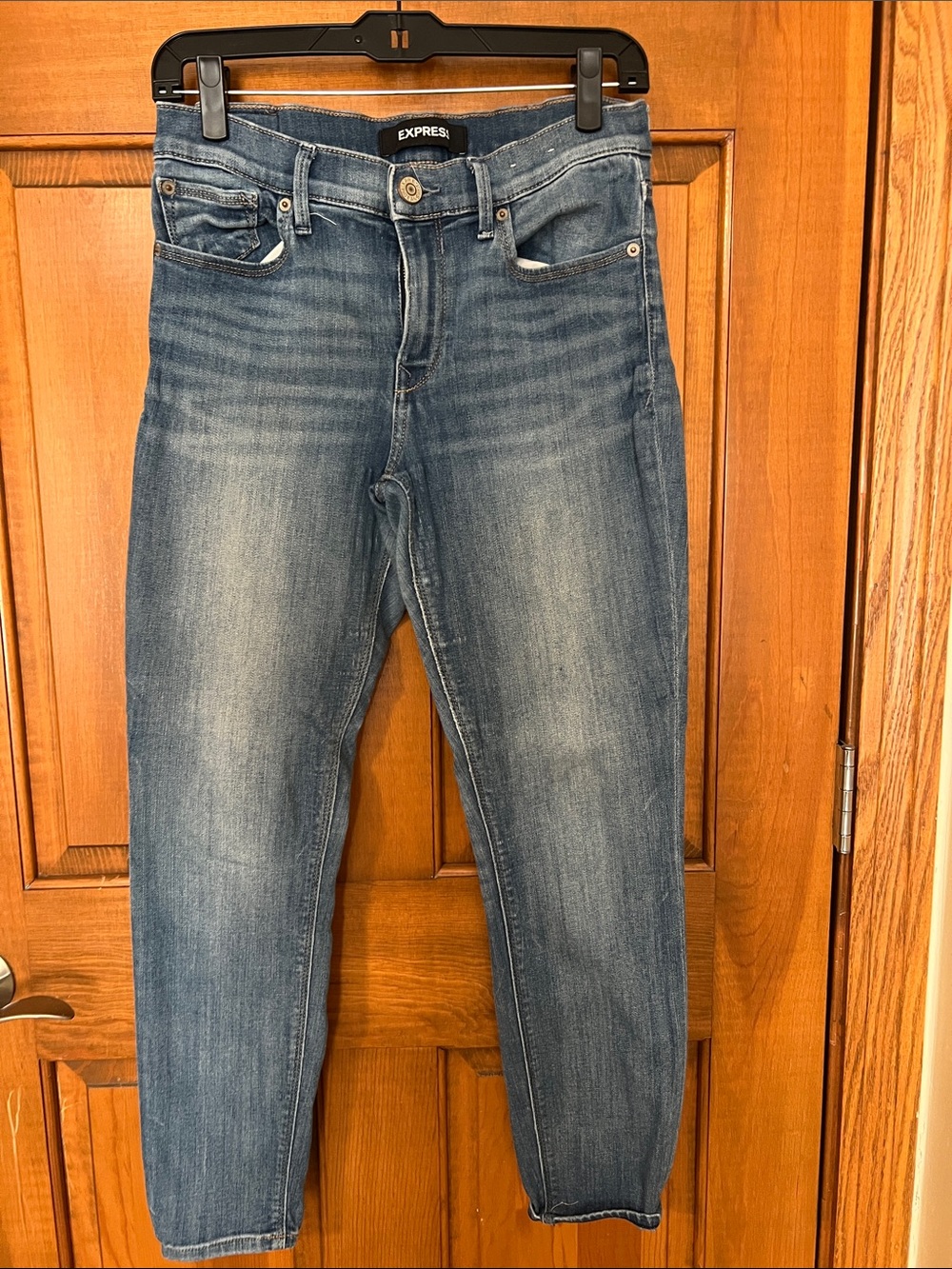 Express mid rise skinny